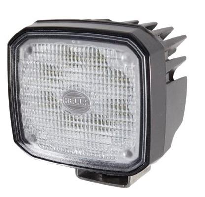 Proiector LED Auto HELLA 1GA 995 606-001, Formă Pătrată, 133x115 mm, 12/24V, 50W, Fără Cablu, 6500K